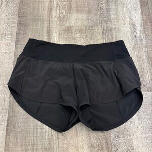 lululemon Athletica Women's Black Athletic Shorts